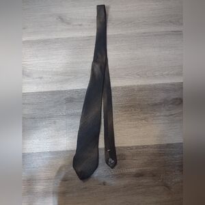 Giorgio Armani Silk Black Patterned Tie